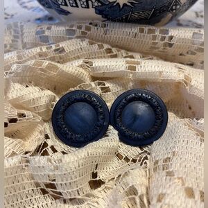 Antique clip on earrings